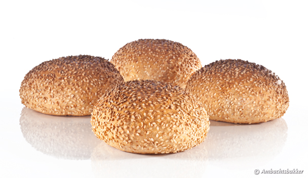 Harde volkoren bol sesam